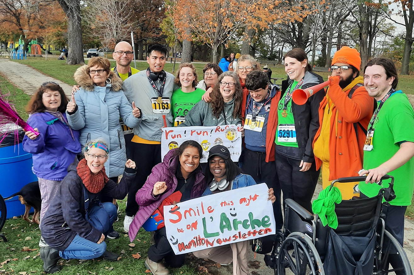 Hamilton - A group of community members at an event