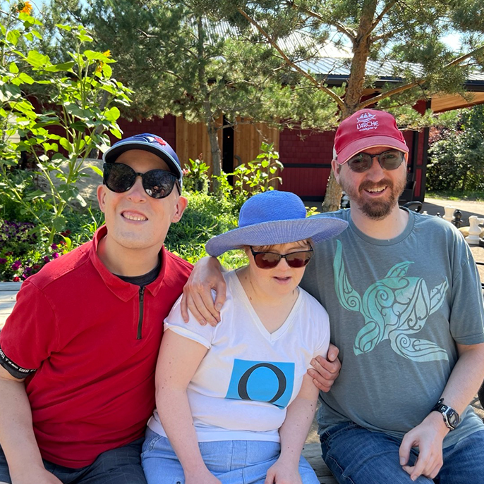 calgary - three coremembers outside