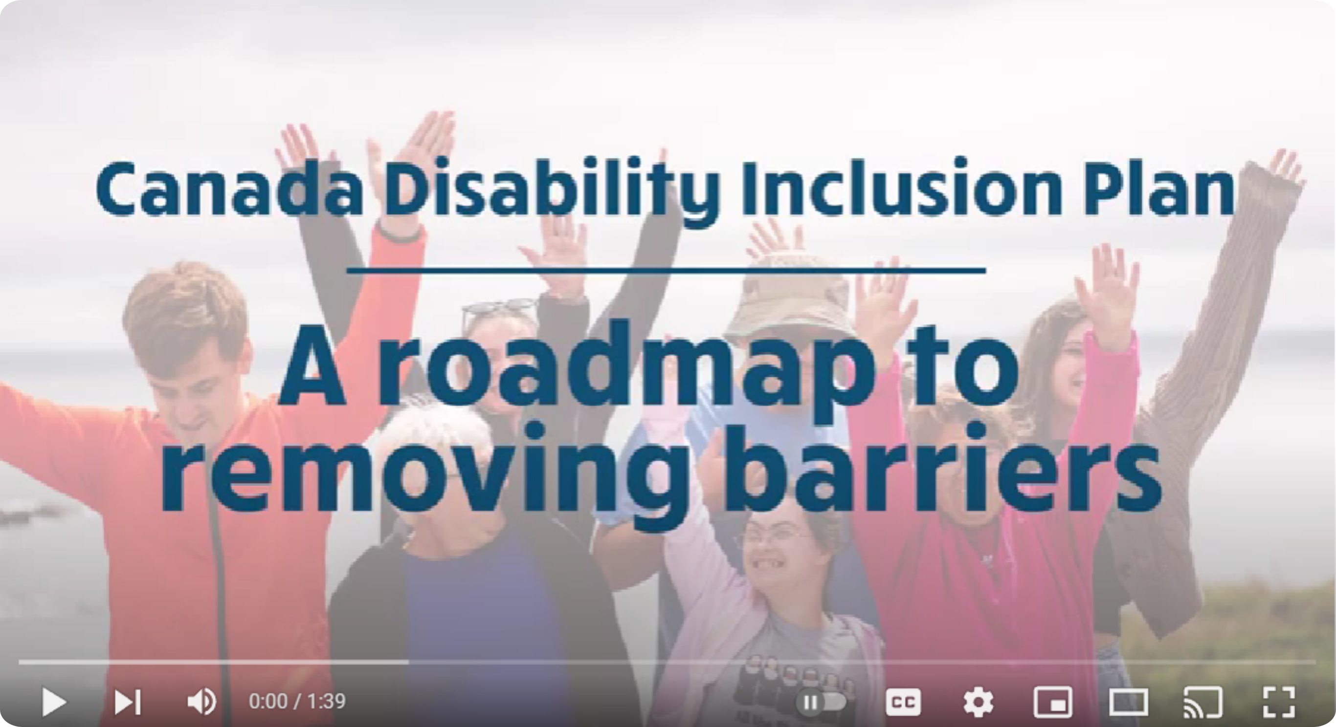 Canadian Disability Inclusion Plan Banner Photo - Large