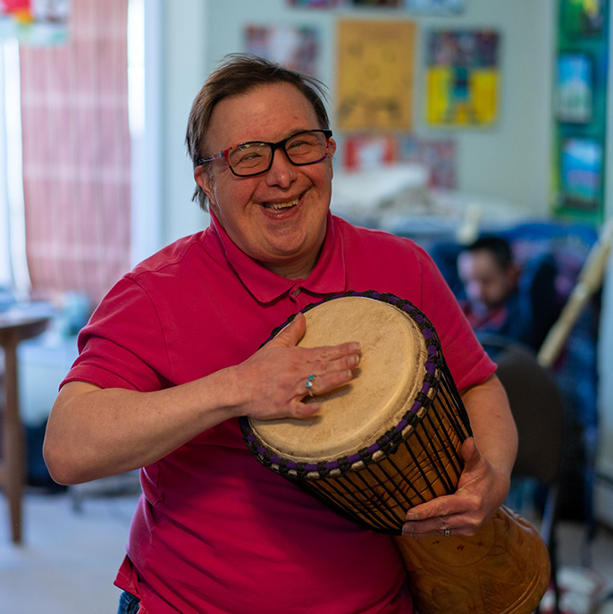 Antigonish - man playing drums